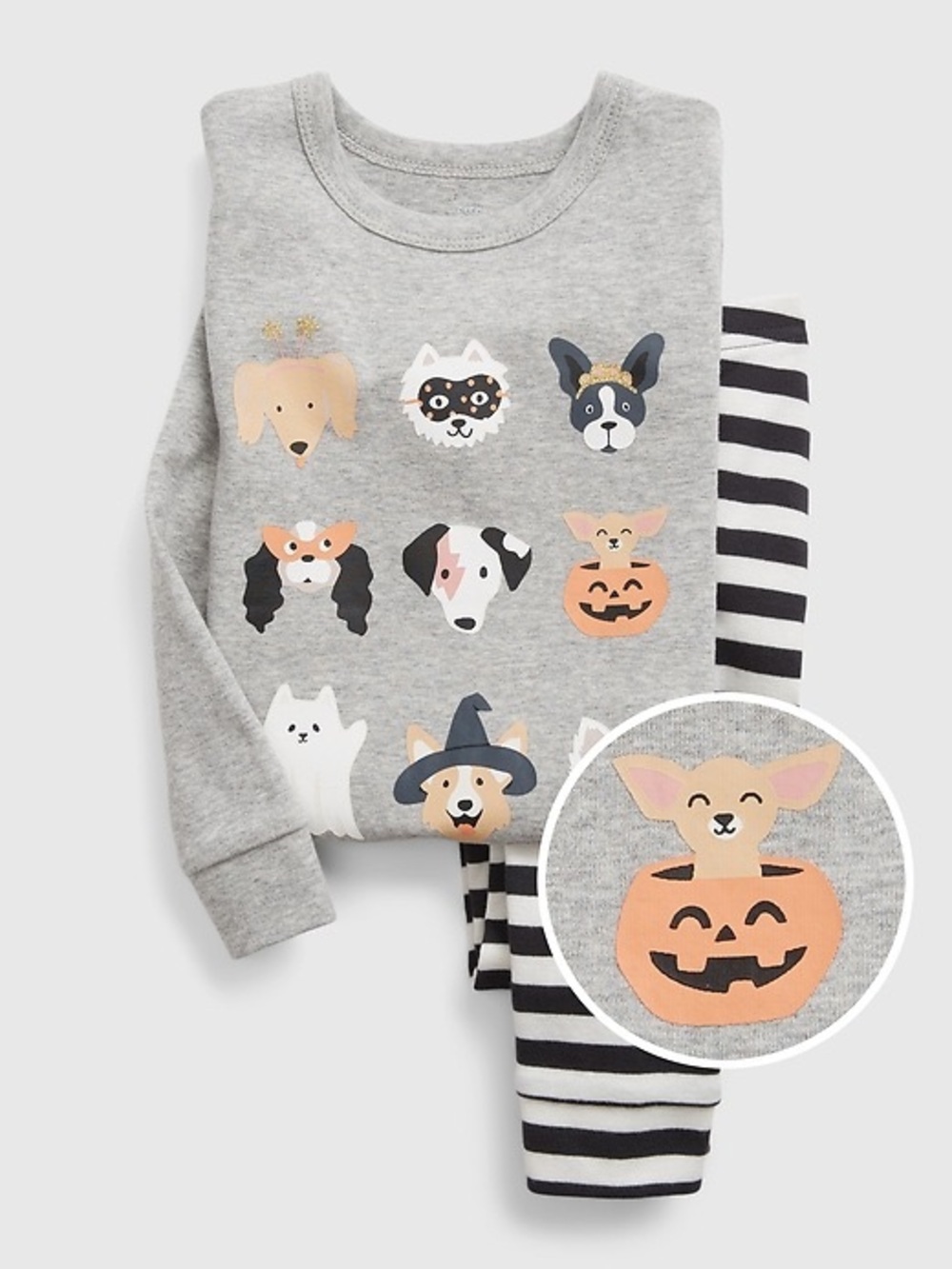 GAP Toddler Organic Dog Halloween PJ set, 4T NWT
